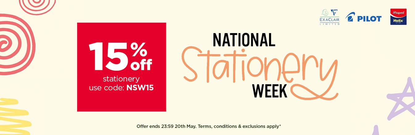 National Stationery Week - 15% off with code