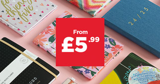 New! Mid-year diaries from £5.99