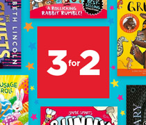 3 for 2 selected kids' books