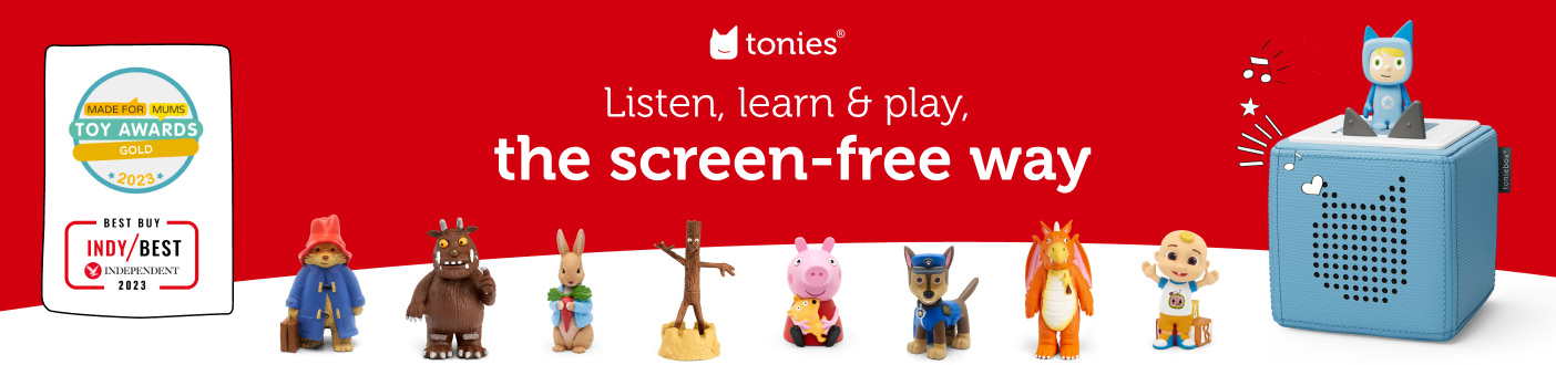Listen, Learn & Play with Tonies at WHSmith