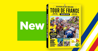 Tour de France magazine with FREE water bottle