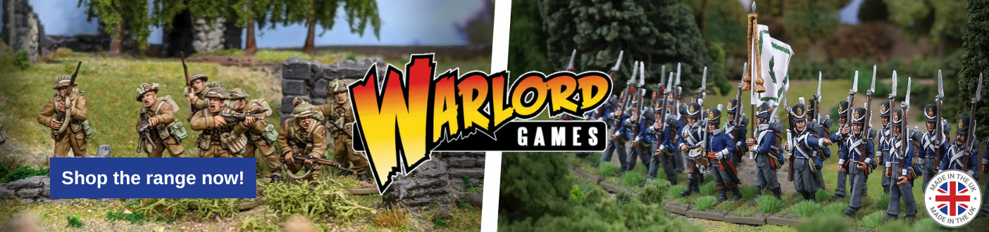 Warlord Games Miniature Gaming at WHSmith