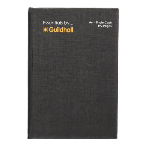 Guildhall Essential A6 Single Entry Cash Book