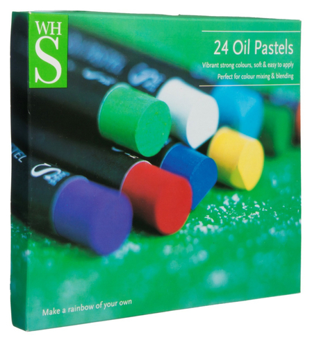 WHSmith Oil Pastels (Pack of 24)