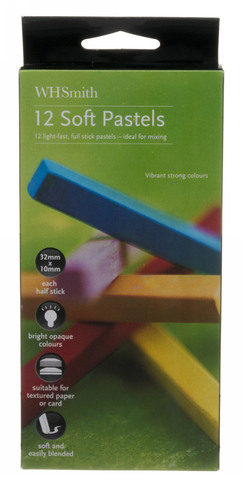 WHSmith Soft Pastels (Pack of 12)