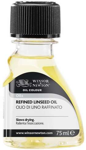 Winsor & Newton Oil Additive 75ml Refined Linseed Oil