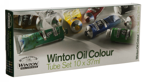 Winsor & Newton Winton 10x 37ml Oil Colour Tube Set