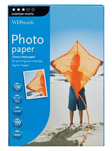 WHSmith Photo Paper 100 Sheets