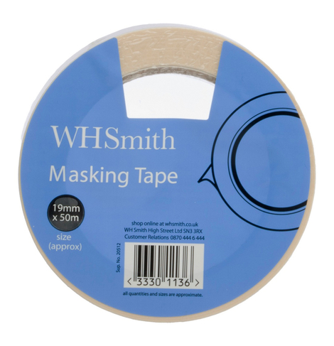 WHSmith Masking Tape 50 m