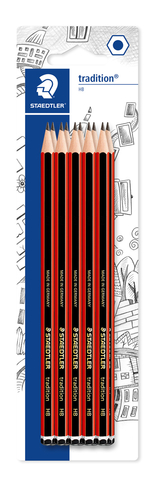 STAEDTLER Tradition HB Pencils (Pack of 10)