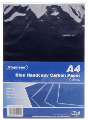 Blue Handcopy Carbon Paper 10 Sheets
