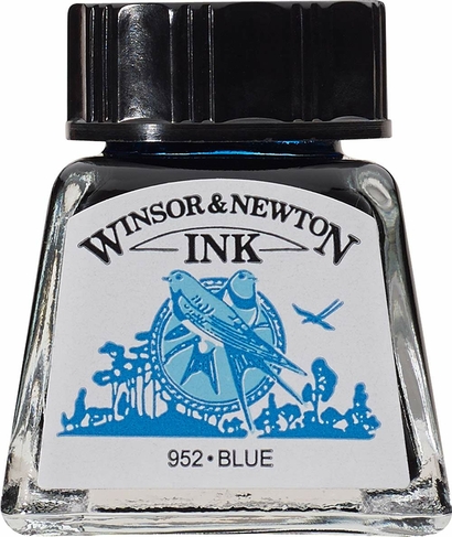 Winsor & Newton Drawing Ink 14ml Blue