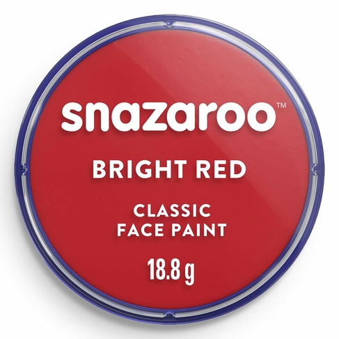 Snazaroo Classic Face Paint Bright Red 18ml