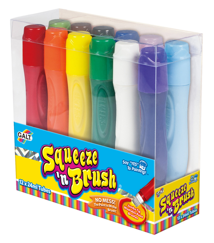 Galt Squeeze 'n Brush Jumbo Tip Paints 24 ml (Pack of 12)