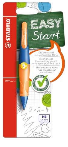 STABILO EASYergo 1.4 Orange/Blue Left Handed Mechanical Pencil