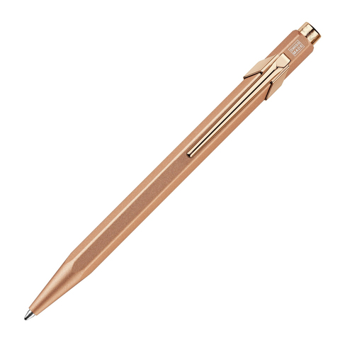 Caran d'Ache 849 Original Metallic Rose Gold Ballpoint Pen