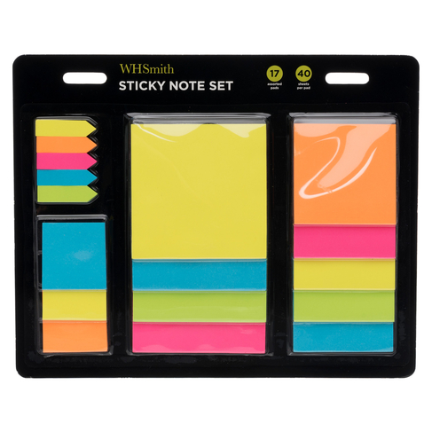 WHSmith Bumper Sticky Note Set