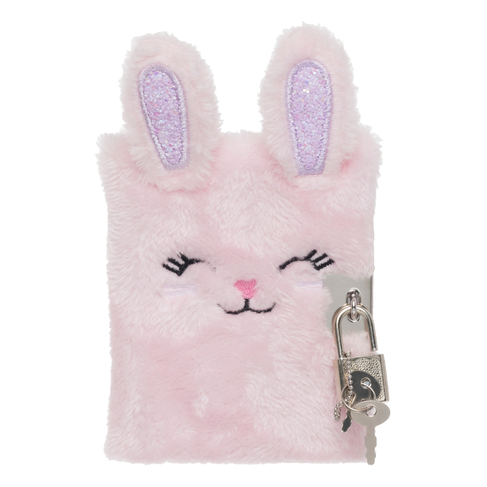 WHSmith Mini Rabbit Lockable Notebook