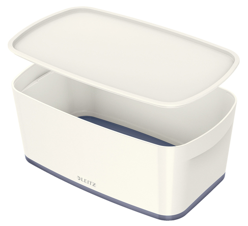 Leitz MyBox Small with lid Storage Box, White