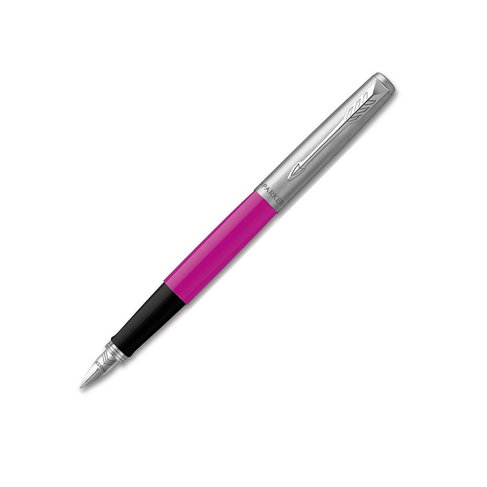 Parker Jotter Original Pink Fountain Pen, Blue Ink