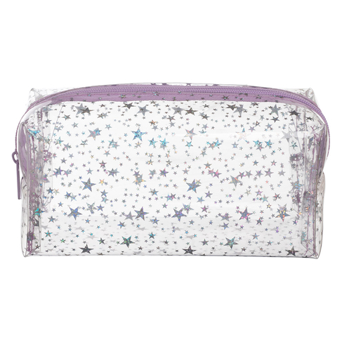 WHSmith Holographic Star Cube Pencil Case