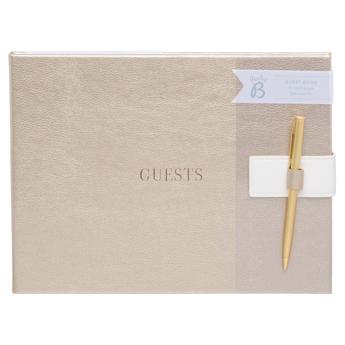 Busy B Gold Guestbook 