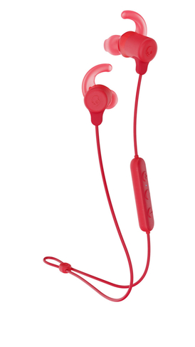 Skullcandy Jib+ Active Blutooth Wireless Sport Earbuds with Microphone Red In-Ear Headphones