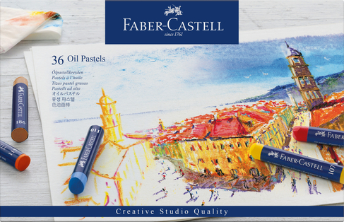Faber-Castell Creative Studio Oil Pastels (Pack of 36)
