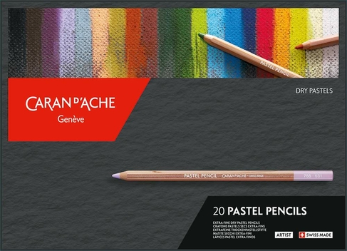 Caran d'Ache Pastel Pencil Set (Pack of 20)