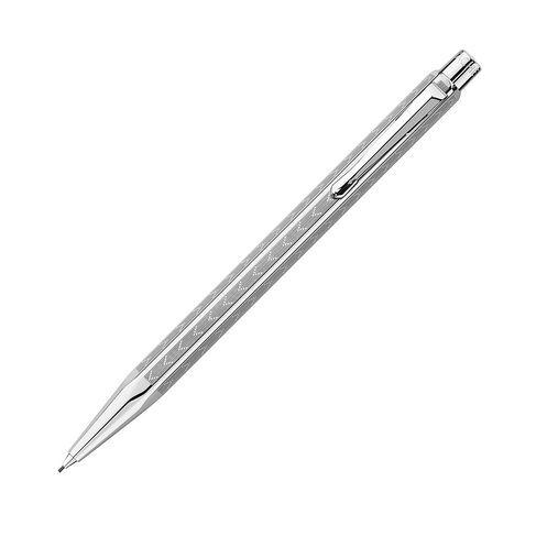Caran d'Ache Ecridor Chevron Palladium Coated Mechanical Pencil, 0.7 mm 
