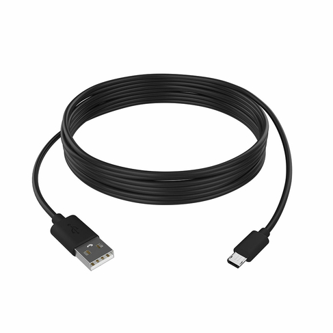 Kit Micro USB to USB-A Black 3M Cable
