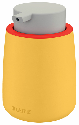 Leitz Cosy Pump Dispenser Yellow