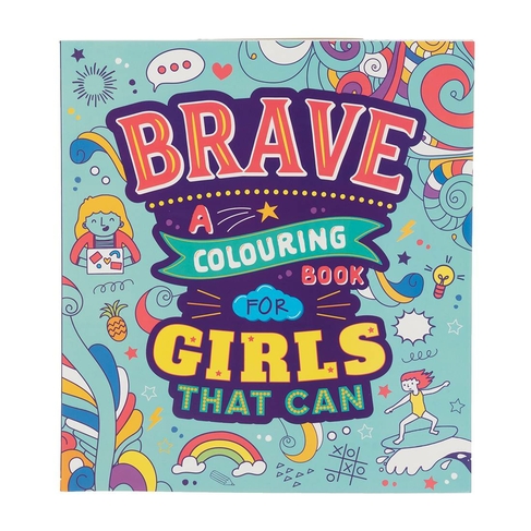 Igloo Books Brave: A Colouring Book For Girls That Can