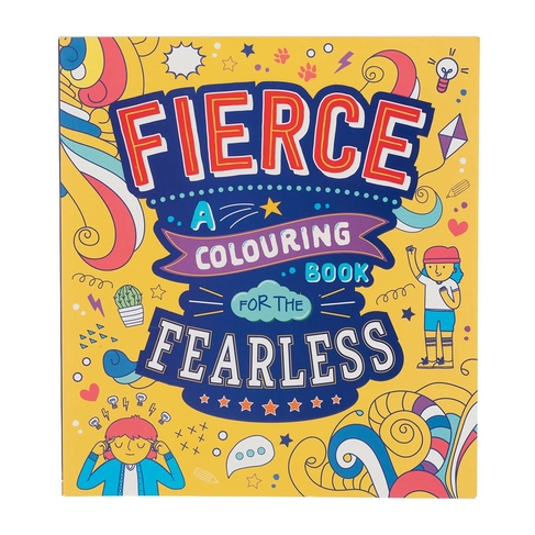 Igloo Books Fierce: A Colouring Book For The Fearless