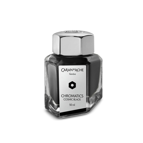 Caran d'Ache Cosmic Black Bottled Fountain Pen Ink 50ml