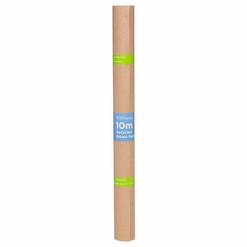 WHSmith 10M X 500MM Brown Paper Roll