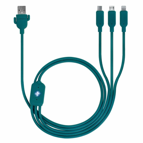 Legami Three Hugs Charging and Synchronization Multi Cable