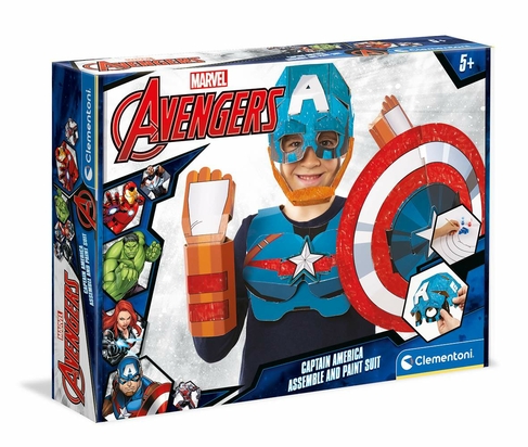 Clementoni Marvel Avengers Captain America Mask Craft Kit