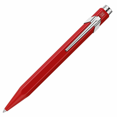 Caran d'Ache 849 Red Rollerball Pen, Black Ink