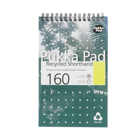 Pukka Pad Recycled Shorthand Reporters Pad