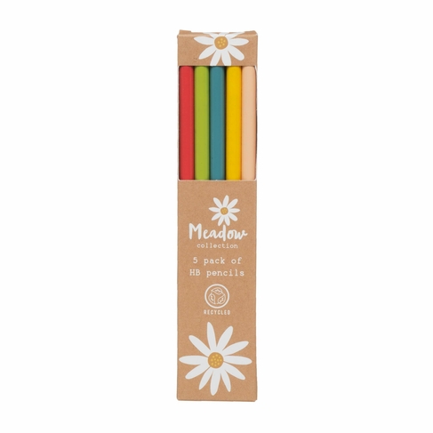 WHSmith Meadow 5 Pack Colouring Pencils
