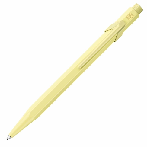 Caran d'Ache 849 Claim Your Style Limited Edition Icy Lemon Ballpoint Pen, Black Ink