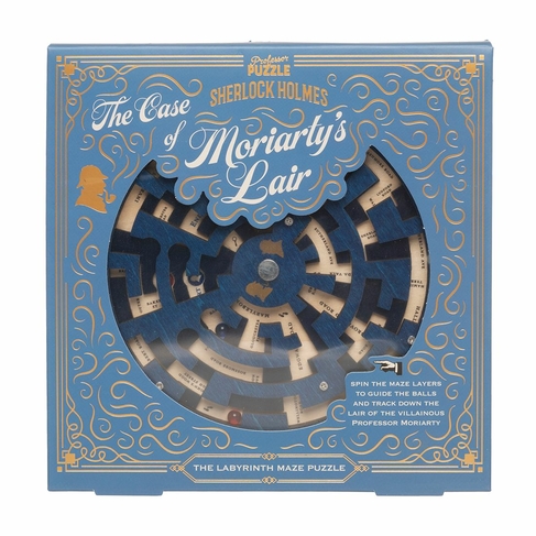 Professor Puzzle Sherlock Holmes The Case of Moriarty's Lair Labyrinth Maze Puzzle