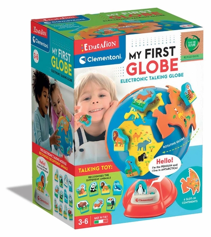 Clementoni My First Electronic Talking Globe Educational Toy