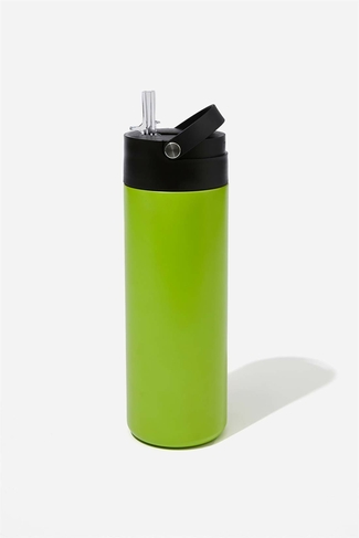 Lime Thirst Quencher 1L Metal Drink Bottle