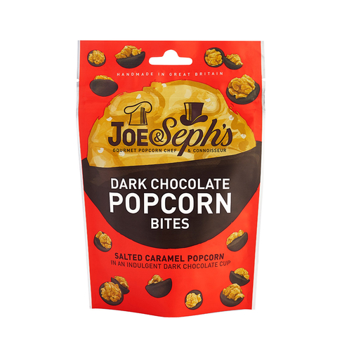 Joe & Seph's 63g Dark Chocolate Popcorn Bites