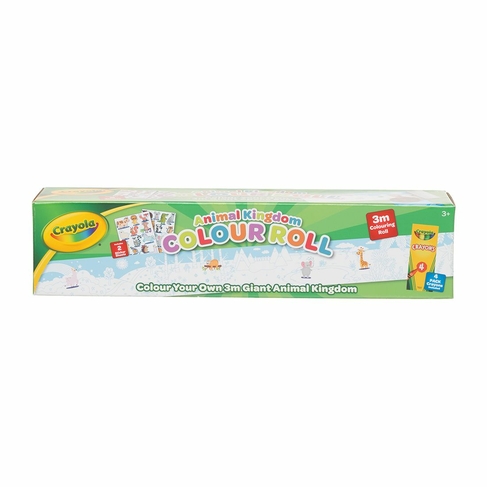 Crayola Colour-Your-Own Animal Roll Map