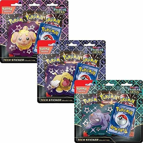 Pokemon TCG: Scarlet & Violet 4.5 Paldean Fates Tech Sticker Collection