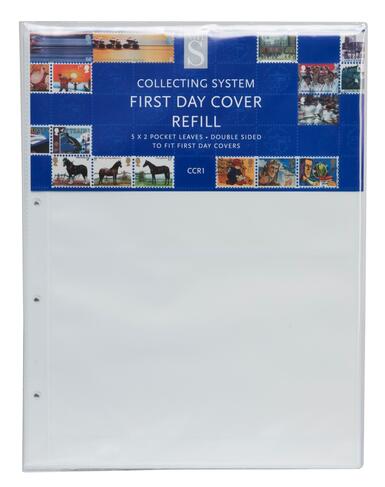 WHSmith Collecting System First Day Cover Refills CCR1 (Pack of 5)