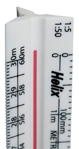 WHSmith Tri-Scale Rule 30 cm